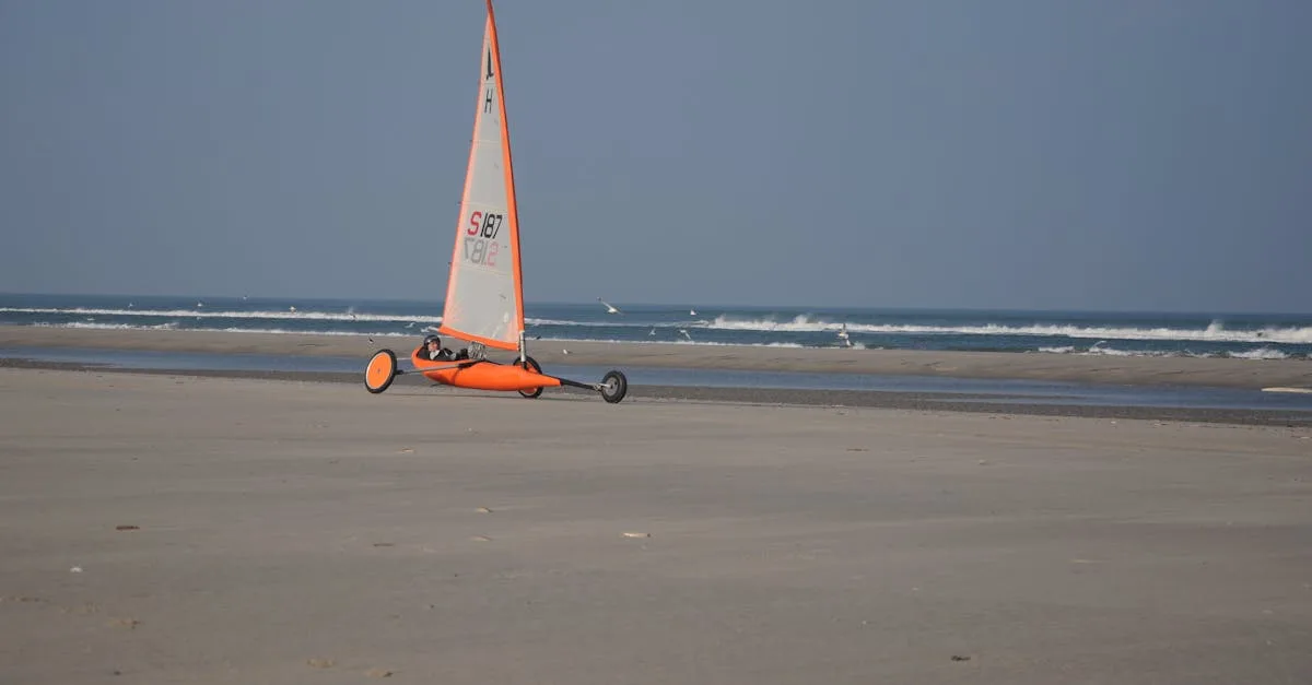 découvrez le land sailing, un sport passionnant qui combine la voile et la course sur terre pour des sensations fortes en pleine nature.