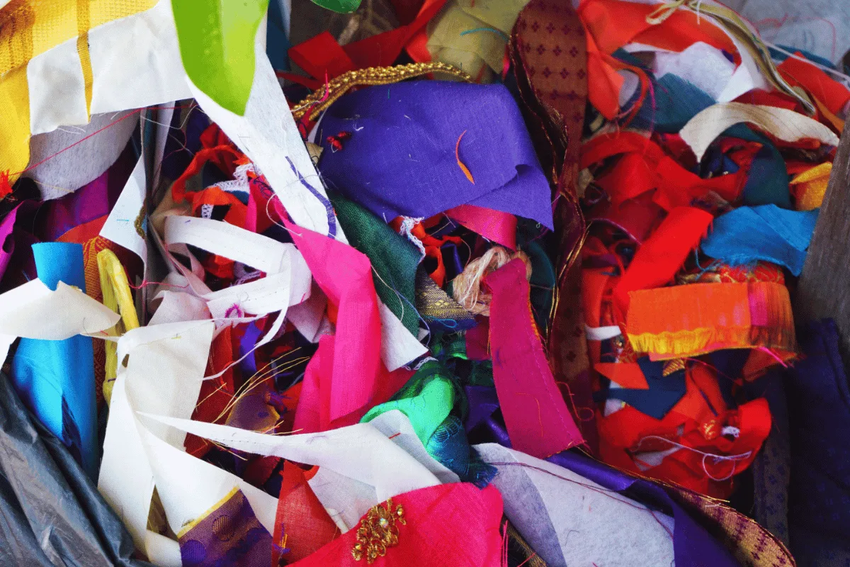 recycler ses chutes de tissu