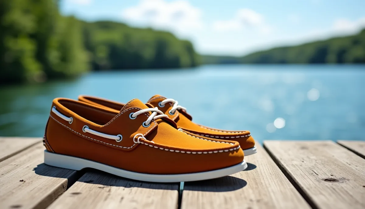 porter vos chaussures bateau daim